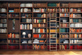 Bookshelf Photography Background School Library Bookcase Backdrop Conference Online Office Backgrounds Webcam Zoom Meeting Decor Backdrops Portrait Photo Video Studio Office Decor 8x6ft