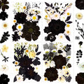 95 Pcs Black Pressed Dried Flowers for Resin, Real Natural Bulk Dry Wildflowers Leaves Perfect for Epoxy Molds, DIY Crafts, Soap Candles Jewelry Making, and Home Decor