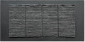 Hand-Painted 24x48 inch Black Abstract Wall Decoration Oil Painting Thick Texture Minimalist Art Home Wall Decoration Painting