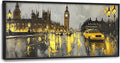 London City Large Wall Art Framed Wall Decor for Living Room, Big Ben Pictures Oversized Canvas Print Painting Modern Extra Large Framed Artwork for Bedroom Office Home Decor 60"x30"