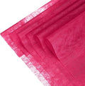 YELARXI Flower Wrapping Paper, Cotton Wrapping Flower Paper, Non-Woven Waterproof Floral Bouquet Wraps - Fitting for (Florist Supplies/Gift) 22 x 22 Inch & 40 Pack & Dark Pink