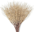 KI Store Christmas Glitter Picks Sprays Set of 20 Champagne for Christmas Tree Decoration Topper Floral Arrangement