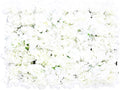 20pcs 24" x 16" Artificial Flower Wall Panel Background,3D White Silk Hydrangea Rose Flowers Wall Backdrop for Wedding Party Event Photo Stage Backdrop Wall Decor (White)