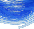 Mesh Tube Ribbon 25 Yards, 6mm Elastic Fabric Ribbons Mesh Tubing for Crafts/Gift Wrapping/Flower Bouquets/Wedding/Birthday/Holiday/Wreaths Christmas/Decoration[Blue]