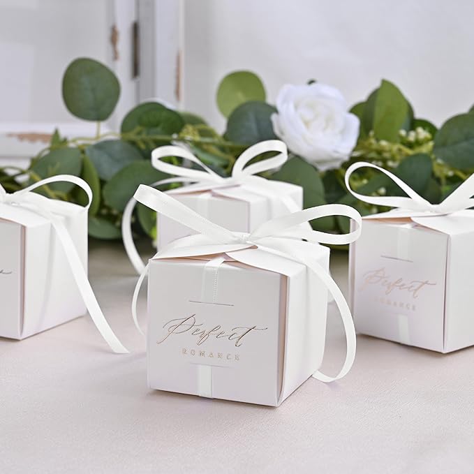 Double Face White Satin Ribbon 1/4 inch X 50 Yards Polyester White Ribbon for Gift Wrapping Very Suitable for Weddings Party Hair Bow Invitation Decorations and More