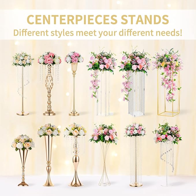 Nuptio Flower Wedding Centrepieces for Tables: 2 Pcs Burgundy Artificial Flowers Roses Balls 14.2 inch Diam for Centerpiece Fake Silk Rose Arrangements for Weddings Reception Birthday Party Decoration