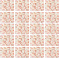 20 PCS Artificial Flower Wall Panel,Each Panel 24" x 16"3D Silk Rose Hydrangea Floral Backdrop,Handmade Eco-Friendly Flower Wall Photo Backdrop Decor (type1)