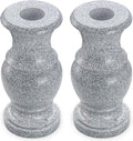 Cemetery Vase, Memorial Flower Vases Flowers Holders with Draining Holes for Home Tabletop, Cemetery Flowers, Memorial Grave Headstone Decorations (2Pcs, 9.8 inches)
