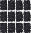 Flower Wall Panel Set,Black Artificial Wall Flower Backdrop,12 Pcs 23.62" X 15.75" 3D Silk Hydrangea Rose Floral Panel,Faux Roses Artificial Flower Backdrop for Wall Decor (12PCS-Black2)