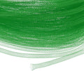 Mesh Tube Ribbon 45 Yards, 4mm Elastic Fabric Ribbons Mesh Tubing for Crafts/Gift Wrapping/Flower Bouquets/Wedding/Birthday/Holiday/Wreaths Christmas/Decoration[Grass Green]