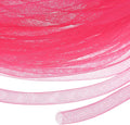 Mesh Tube Ribbon 25 Yards, 10mm Elastic Fabric Ribbons Mesh Tubing for Crafts/Gift Wrapping/Flower Bouquets/Wedding/Birthday/Holiday/Wreaths Christmas/Decoration[Peach]