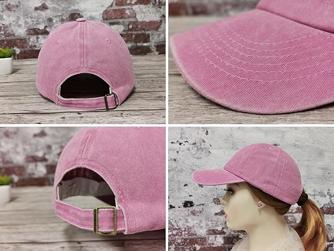 Hepandy Embroidered Palm Tree Hats