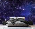PYFFYP- Ceiling Wallpaper Purple Star Galaxy murals for Bedroom(Not Peel and Stick)