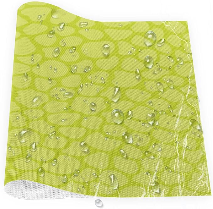 Sage Green Modern Placemats Set of 6 PVC Vinyl Non Slip Table Mats Waterproof Heat Resistant Place Mats Washable Wipeable Dining Table Mat for Kitchen Party Farmhouse Indoor Outdoor Decorative