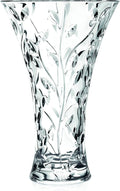 Vase - Round Opening Glass Vase - for Flowers - Roses - Designed - 11.75" H - by Barski - Made in Europe