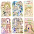 TIAMECH Wedding March PET Stickers - 60 Pcs Bride Dress Groom Love Design, Waterproof Sticker for Journaling & Scrapbooking, Junk Journal Supplies, Ephemera & DIY Crafts