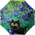 Small Compact Travel Automatic Folding Umbrella for Women, Portable Lightweight, Rain, Wind, UV Sun Shade