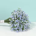 Yastouay Babys Breath Artificial Flowers, 6Pcs Fake Babys Breath Flowers Artificial Bulk, Real Touch Faux Babies Breath Gypsophila Bouquet for Wedding Centerpiece Floral Arrangement Party Decor