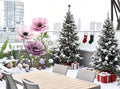 Giant Artificial Flowers 3Pack Fake Flowers for Decoration, Fabric Poppy Flower for Wedding Birthday Easter Party Mother's Day Banquet Photography Props Garden Shop Window Display Decor (Colorful)
