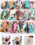 3 Packs Real Natural Dried Flowers for Making Mobile Phone Case Candle Handmade Crafts Epoxy Resin Pendant Necklace Jewelry DIY Accessories,Mixed Multi-Color Dried Flowers(Random Shipping 3 Packs)