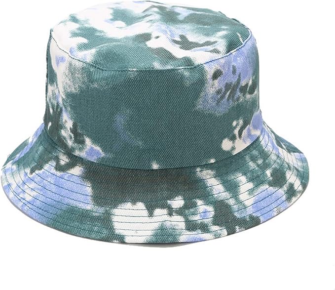 Mashiaoyi Unisex Print Double-Side-Wear Reversible Bucket Hat