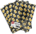 Pro Supply Global Beer Printed Tissue Paper for Gift Bags or Boxes and Wrapping - Father's Day Adult Bulk Decorative Art Tissue Paper for Packaging and Gifting | 24 Sheets 20" x 30"