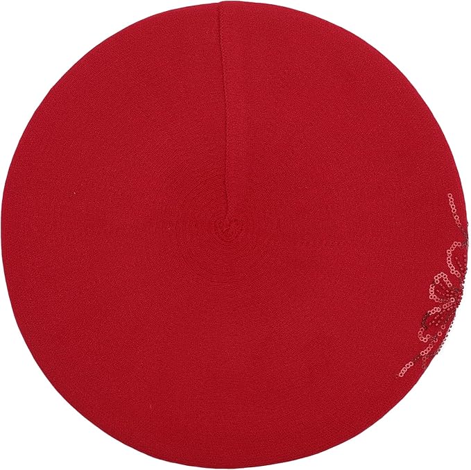 Winter Women French Beret Hat Kaschmir Solid Color Knitted Berets