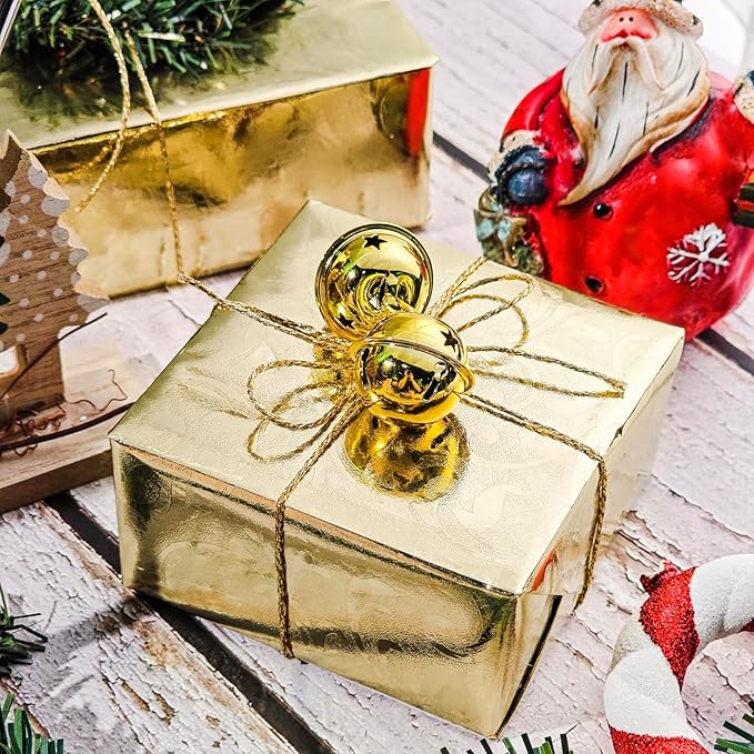 LeZakaa 3D Embossed Floral Foil Gold Wrapping Paper, Vintage Flower Metallic Foil for Birthday Christmas Party Holiday Gift Wrap, for DIY Crafts Scrapbook, Mini Roll 17 inch x 32.8 Ft(Gold)