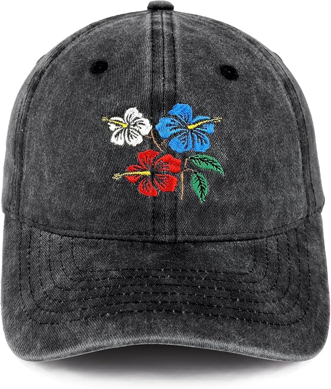 Sunshine Flower Trucker Hat Sun Baseball Cap for Women Snapback Adjustable Hats Gift