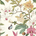 Vintage Floral Peel and Stick Wallpaper Floral Contact Paper 16.9inchx196.8inch Multicolor Flowers Butterfly Wallpaper Leaf Boho Self Adhesive Removable Wall Paper for Bedroom Decorative