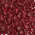 Separated 1000 PCS Artificial Drak red Rose Petals, Burgundy Flower Petals,Wine Red Girl Petals for Wedding Decor,Romantic Night for her Set(Ready-to-use)
