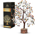 FASHIONZAADI Premium Crystal Tree of Life – 7 Chakra Tree for Healing, Positive Energy, Luck & Manifestation – Gift-Ready Packaging – Ethically Handcrafted Spiritual Gifts for mom