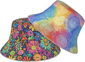 Bucket Hat Double-Side-Wear Reversible Sun Hat Beach Travel Hiking for Women Men