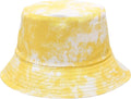 Flower Reversible Bucket Hat Cotton Summer Travel Beach Sun Hats Emboridery for Women Men