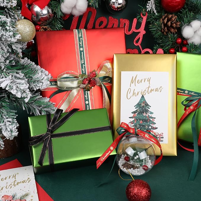 NESCCI Matte Metal Light Green Wrapping Paper, Solid Color Paper,Gift Wrapping Paper,Perfect for Wedding,Valentine's Day,Birthday, Christmas,Baby Shower,DIY Bouquet (17.5 Inches X 32.8 Feet)