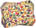 Pimpernel Vintage Palm Study Serving Tray – (19.25" x 11.5") Rectangular Melamine Platter with Antique Botanical Illustration, Sturdy Decorative Board for Food, Drinks, Snacks, Indoor & Outdoor Use