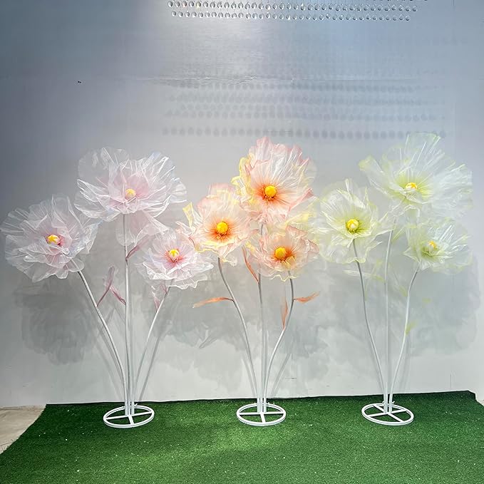 Giant Flower Decoration for Wedding Background, Party Decoration, Birthday Party, Photography Props, Shop Window Props, Banquet, Stage, Mall Display