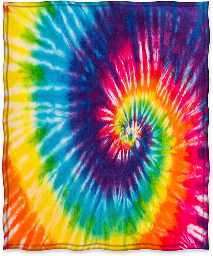 Jekeno Rainbow Gifts Blanket for Women Men, Tie Dye Colorful Throw Blankets Pride Gifts for Girls Boys Teens, Decor for Home Bed Couch