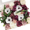 Ling's moment Artificial Flowers Combo for DIY Wedding Bouquets Centerpieces Arrangements Party Baby Shower Home Decorations