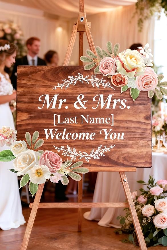Pink Artificial Flowers Combo Set Fake Flower Leaf Box with Stemst for DIY Wedding Bridal Bouquet, Centerpieces, Home Decor, Floral Arrangement Decor