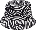 Mashiaoyi Unisex Print Double-Side-Wear Reversible Bucket Hat