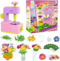 Kiditos DIY Flower Maker Toy Kit – Fabric Flower Bouquet Machine with Accessories, Creative Arts & Crafts Activity Set – Birthday Present, Party Favor & Christmas 2025 Holiday Gift for Kids Ages 3+