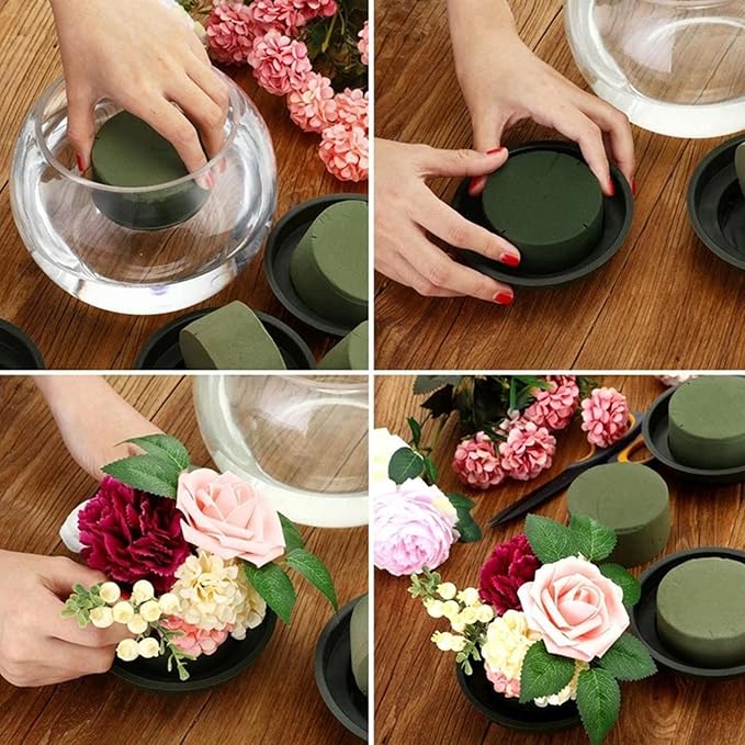 8Pcs Floral Foam Blocks Floral Flower Arrangement Craft Mud Foam Kit