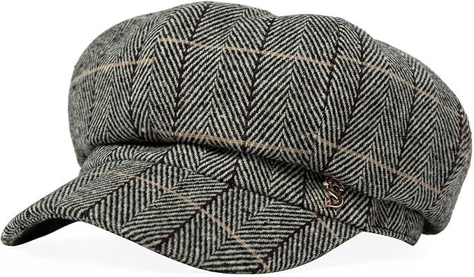 Comhats Wool Fashion Newsboy Hats for Women Winter Warm Pageboy Cabbie Cap Beret