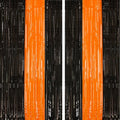 2 Pack Black and Orange Tinsel Foil Fringe Curtain, 3.2Ftx8.2Ft Halloween Backdrop Curtains Photo Booth Props Streamers Christmas Birthday Party Anniversary Wedding Retirement Decorations