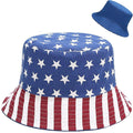 Malaxlx Bucket Hat Beach Sun Hat Fishing Hat for Women Men, Outdoor Travel Reversible Double Side Wear Fisherman Hat