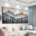 PHAOHUAXM Large Canvas Wall Decor For Bedroom Large Wall Art For Living Room Dining Room Modern Office Abstract Ink-Wash Landscape Mountain Wall Pictures Artworks Home Decor Ready To Hang 30"X60"