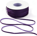 MAYREEL 1/8 Inch Purple Velvet Ribbon Thin Vintage Ribbon for Halloween Wedding Invitations Crafts Gift Wrapping Party Favor Boxes 50 Yards