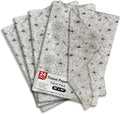 Pro Supply Global Black and White Floral Printed Tissue Paper for Gift Bags or Boxes and Wrapping - Spring Bulk Decorative Art Tissue Paper for Packaging and Gifting | 24 Sheets 20" x 30"