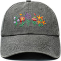 Gardening Gifts for Women, Christmas Birthday Gifts for Gardeners Woman, Adjustable Embroidered Flower Garden Hats